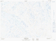 107D09 Mitten Cove Canadian topographic map, 1:50,000 scale