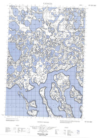 107D12E No Title Canadian topographic map, 1:50,000 scale