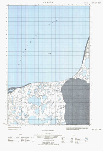 107D15E No Title Canadian topographic map, 1:50,000 scale