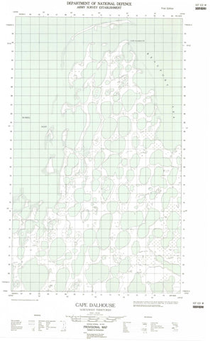 107E02W Cape Dalhousie Canadian topographic map, 1:50,000 scale