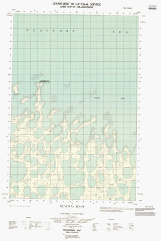 107E03E Nuvorak Point Canadian topographic map, 1:50,000 scale