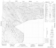 114P09 Kelsall River Canadian topographic map, 1:50,000 scale