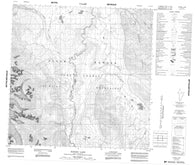 114P14 Survey Lake Canadian topographic map, 1:50,000 scale