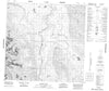 114P14 Survey Lake Canadian topographic map, 1:50,000 scale