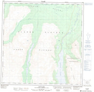 115A09 Jo Jo Lake Canadian topographic map, 1:50,000 scale