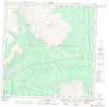 115A14 Canyon Canadian topographic map, 1:50,000 scale