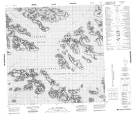 115B02 Ulu Mountain Canadian topographic map, 1:50,000 scale