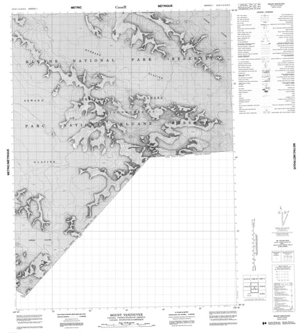 115B05 Mount Vancouver Canadian topographic map, 1:50,000 scale