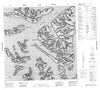 115B11 No Title Canadian topographic map, 1:50,000 scale