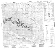 115B16 Jarvis River Canadian topographic map, 1:50,000 scale