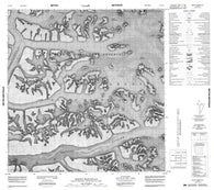 115F02 Mount Macaulay Canadian topographic map, 1:50,000 scale