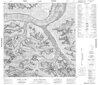 115F07 Mount Constantine Canadian topographic map, 1:50,000 scale