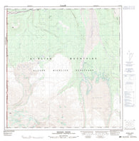 115F10 Brooke Creek Canadian topographic map, 1:50,000 scale