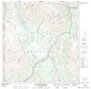 115F15 Canyon Mountain Canadian topographic map, 1:50,000 scale