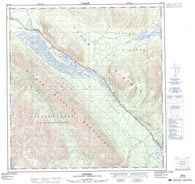 115F16 Koidern Canadian topographic map, 1:50,000 scale