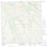 115G03 Bighorn Creek Canadian topographic map, 1:50,000 scale