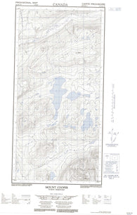 115H01W Mount Cooper Canadian topographic map, 1:50,000 scale