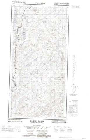 115H02W Hutshi Lakes Canadian topographic map, 1:50,000 scale