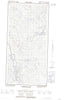 115H07W Hopkins Lake Canadian topographic map, 1:50,000 scale