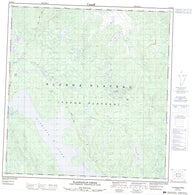 115H11 Tlansanlin Creek Canadian topographic map, 1:50,000 scale