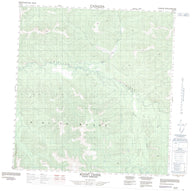 115H13 Schist Creek Canadian topographic map, 1:50,000 scale