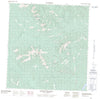 115I03 Mount Nansen Canadian topographic map, 1:50,000 scale