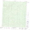 115I04 False Teeth Creek Canadian topographic map, 1:50,000 scale