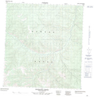 115I06 Stoddart Creek Canadian topographic map, 1:50,000 scale