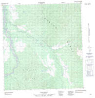 115J06 No Title Canadian topographic map, 1:50,000 scale