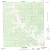 115J13 Home Creek Canadian topographic map, 1:50,000 scale