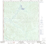 115K10 Scottie Creek Canadian topographic map, 1:50,000 scale