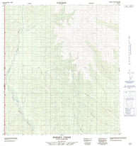 115N10 Borden Creek Canadian topographic map, 1:50,000 scale