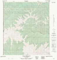 115N15 Crag Mountain Canadian topographic map, 1:50,000 scale