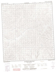 115O09 Australia Mountain Canadian topographic map, 1:50,000 scale