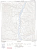 115O13 Garner Creek Canadian topographic map, 1:50,000 scale