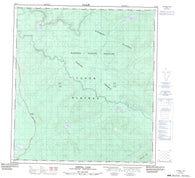 115P01 Crystal Lake Canadian topographic map, 1:50,000 scale