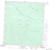 115P05 Pirate Creek Canadian topographic map, 1:50,000 scale