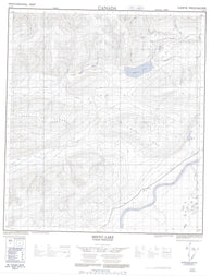 115P09 Minto Lake Canadian topographic map, 1:50,000 scale