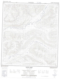 115P10 Moose Creek Canadian topographic map, 1:50,000 scale