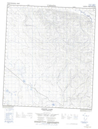 115P13 Gravel Lake Canadian topographic map, 1:50,000 scale