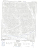 116A04 Aussie Creek Canadian topographic map, 1:50,000 scale