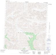 116A05 Hamilton Creek Canadian topographic map, 1:50,000 scale