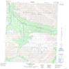 116A07 Davidson Pass Canadian topographic map, 1:50,000 scale