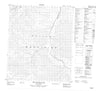 116A11 Two Beaver Lake Canadian topographic map, 1:50,000 scale