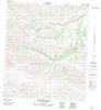 116A12 Lomond Creek Canadian topographic map, 1:50,000 scale
