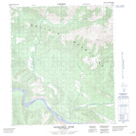 116B05 Fifteenmile River Canadian topographic map, 1:50,000 scale