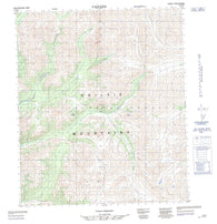 116B11 No Title Canadian topographic map, 1:50,000 scale