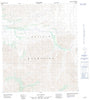 116B13 No Title Canadian topographic map, 1:50,000 scale