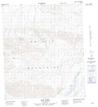 116B15 Kit Lake Canadian topographic map, 1:50,000 scale
