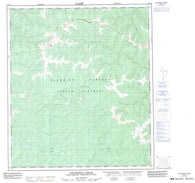 116C01 California Creek Canadian topographic map, 1:50,000 scale